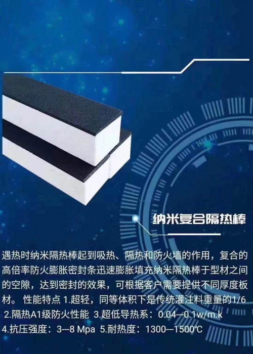 復合納米隔熱棒